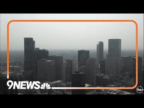 Wildfire smoke from Canada lingers over Colorado