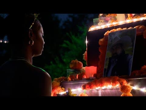 Families remember loved ones for Día de los Muertos at Houston's Discovery Green