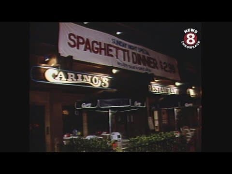Carino's Restaurant in Scripps Ranch 1986