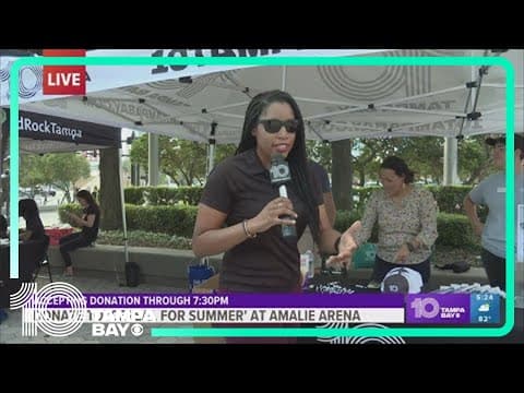 Donate to 'Cereal for Summer' at Amalie Arena as the Bolts face off against the Red Wings
