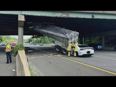 Collision on I-495 Beltway at River Road