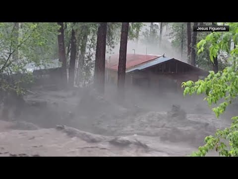 Three people died following the flooding in New Mexico