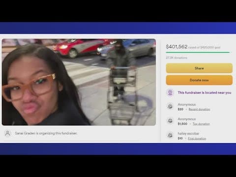 DC TikTok user's GoFundMe surpasses $400K
