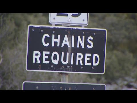 Heading to San Diego mountains? Here's how to drive safe in the snow