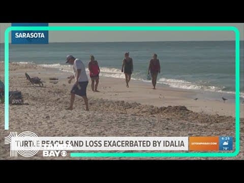 Idalia's impact on Turtle Beach and agriculture