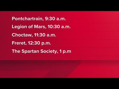 New Orleans krewes alter times due to weather