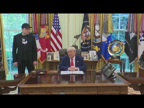 Elon Musk says President Trump's 'big beautiful bill' will massively increase the deficit