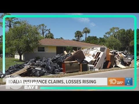 Insurance claims, losses are piling up after Idalia
