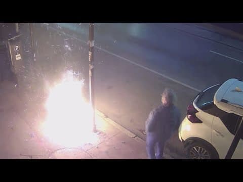 French Quarter fire caught on video