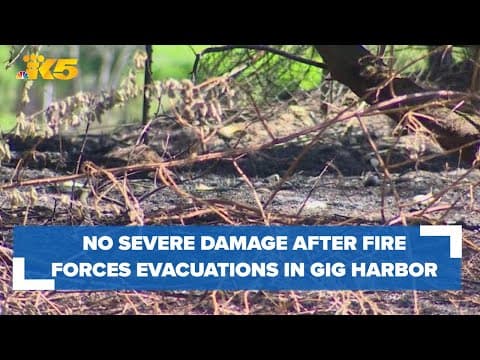 Fire crews extinguish fire in Gig Harbor before damage was done to Peninsula Lutheran Church