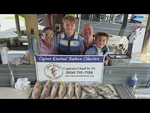 Mandeville family catches big win