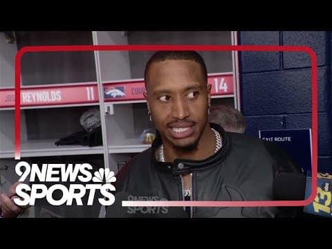 Broncos' Courtland Sutton says Bo Nix could be Rookie of the Year