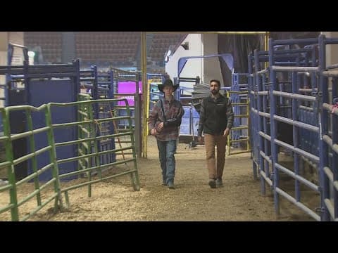 Rodeo athlete returns to National Western Stock Show 1 year after serious injuries