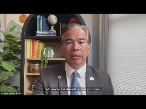 CA Attorney General announces lawsuit against Trump over National Guard deployment in Los Angeles