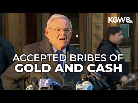 Ex-senator Bob Menendez gets 11 years for corruption scheme, seeks pardon from Trump