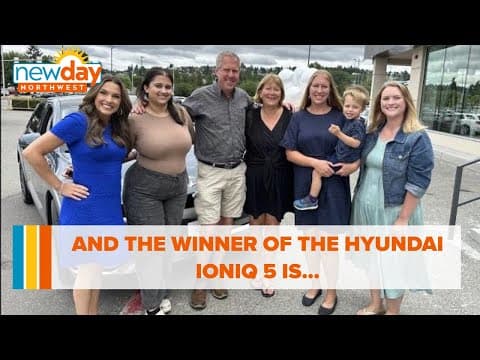 And the winner of the Hyundai IONIQ 5 is... - New Day NW