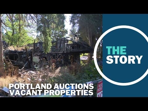 Portland auctions off foreclosed properties, though some fail to attract bids