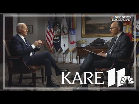Biden discusses Trump assassination attempt; Vance selection