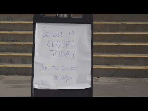 Power outages in eastern San Diego County force schools to close for a second day