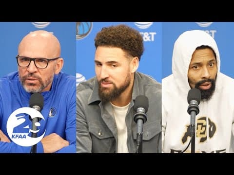 Dallas Mavericks vs. Denver Nuggets | Klay Thompson, Spencer Dinwiddie, Jason Kidd full post-game