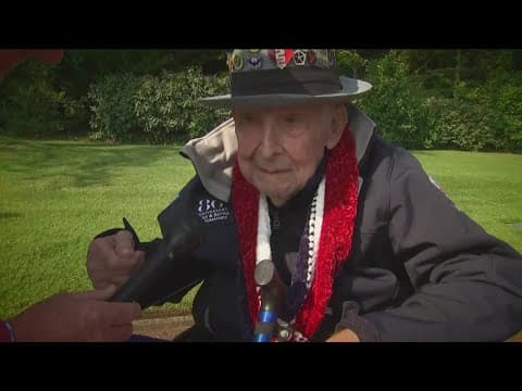 D-Day veteran and TikTok star 'Papa Jake' Larson dies at 102