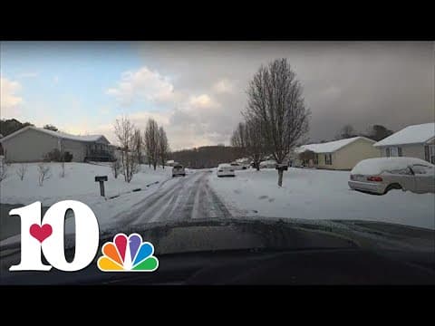 10Listens: Road conditions across East Tennessee