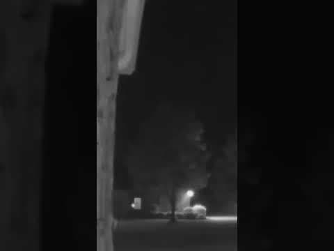 Doorbell camera captures fireball in Alabama sky #shorts