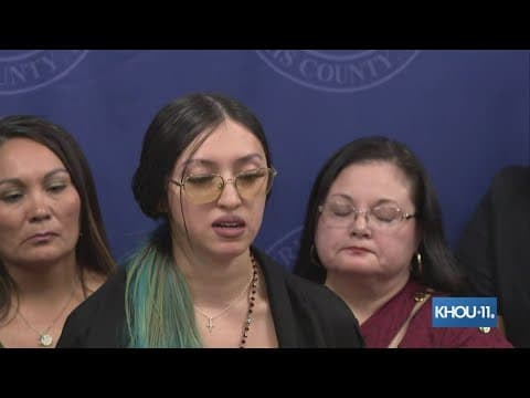 Harris County DA Kim Ogg, mother of Jocelyn Nungaray speak following court appearance