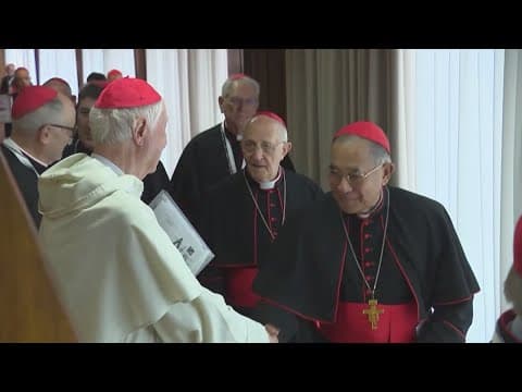 Cardinals gather to select Pope Francis' successor