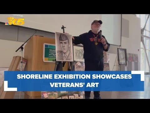 Shoreline exhibition spotlights the works of veterans