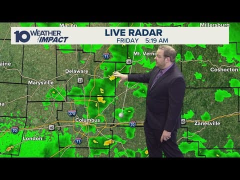Columbus, Ohio weather forecast for April 25, 2025 | Rain and thunderstorms most of the day