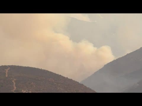 Border 2 Fire update 6:30 p.m. | Fire crews work to contain fire as winds start dying down