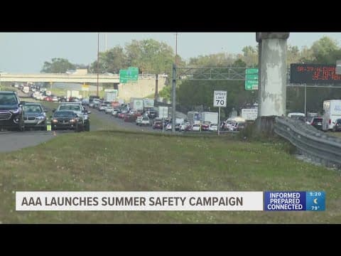 AAA, State Officials Launch Summer Driving Safety Campaign