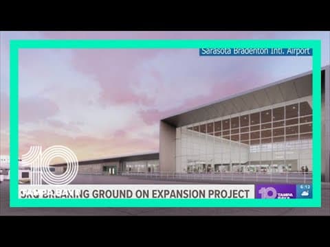 Sarasota Bradenton International Airport breaks ground on expansion project