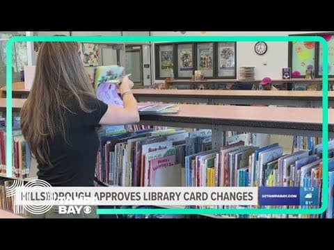 Hillsborough adopts library card changes aimed at giving parents more control