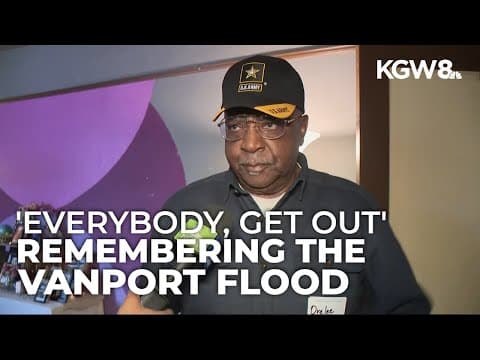 Survivors of 1948 Vanport flood share their stories nearly 80 years later