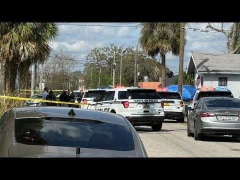 Police provide updates on deadly shooting in Tampa