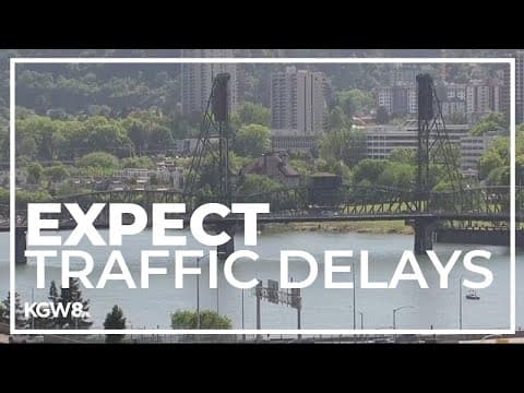 Portland bridges to see recurring lifts as water levels rise on Willamette River