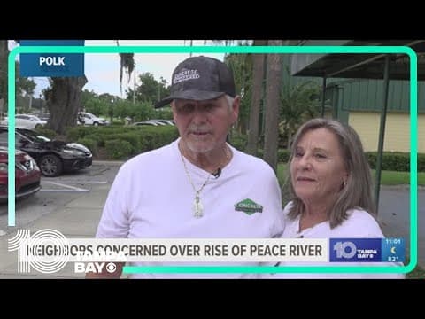 Neighbors concerned over rise of Peace River