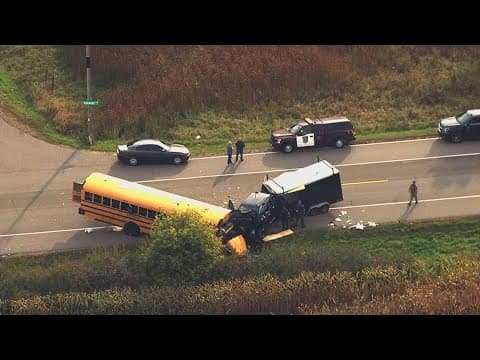 School bus involved in fatal Andover crash