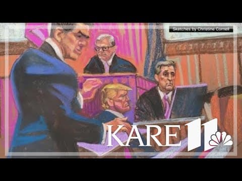 Donald Trump allies show support at his trial