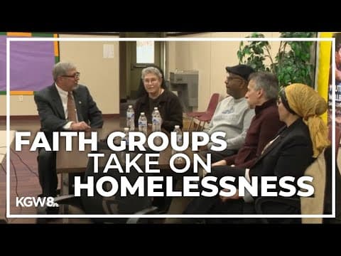 Faith-based groups feel left out of Portland’s homelessness response