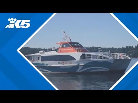 Kitsap Fast Ferry to resume Kingston service over Labor Day weekend