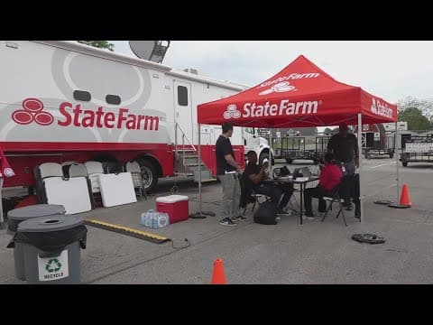 State Farm sets up in London, KY to help families rebuild after tornado