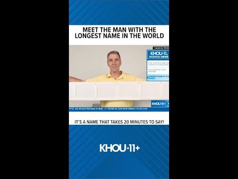 This guy's got a name so long that we can't even tell you what it is