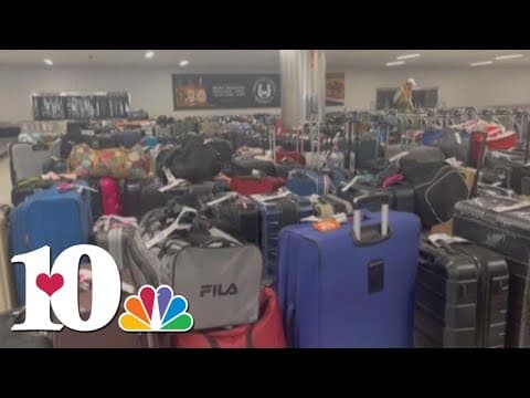 Nashville airport overflowing with luggage after hundreds of flights canceled or delayed