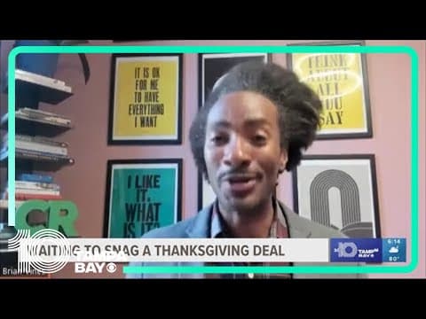 Waiting to shop last-minute for Thanksgiving food items might pay off, experts say