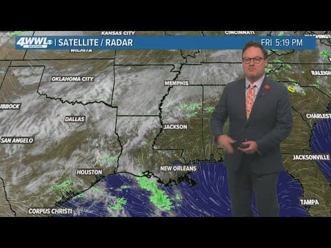 New Orleans Weather: Sharp drop in temps on Sunday