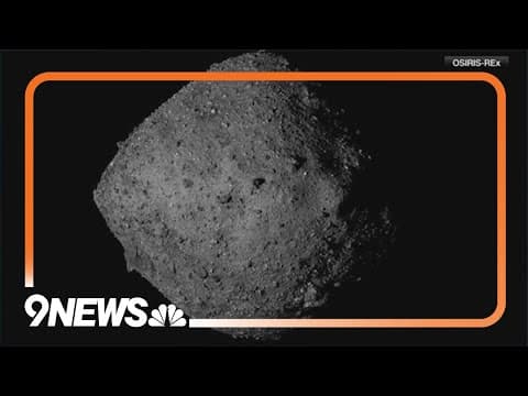 NASA's returned asteroid samples hold the ingredients of life from a watery world