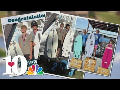 10Rising Hearts | Tripp Allen dominates waves